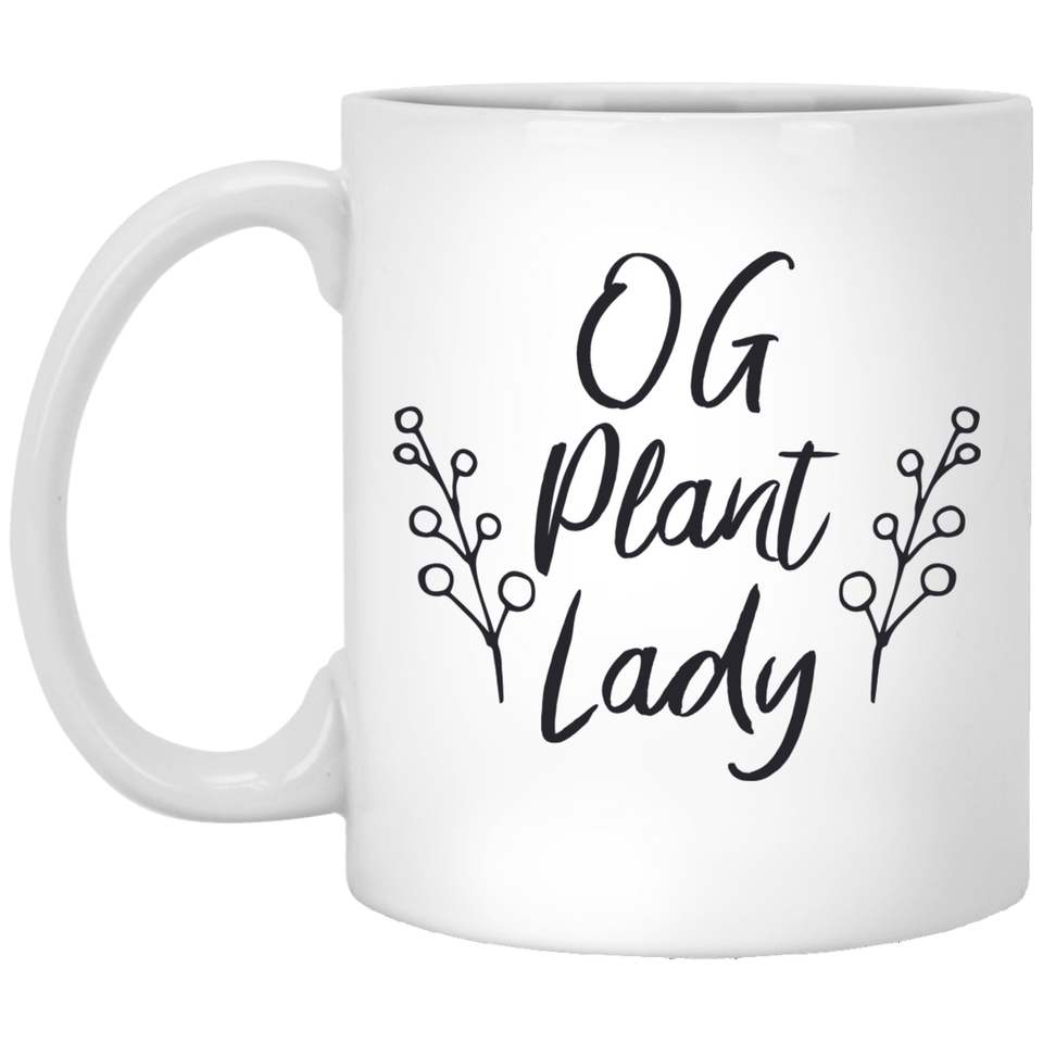 Jyotis - OG Plant Lady Coffee Mug Funny Mug, Gift For Plant Lovers, Gardening Mug, Gift For Gardners, Plant Mug, Best Friend Gift Ceramic Mug Coffee Cup 11Oz