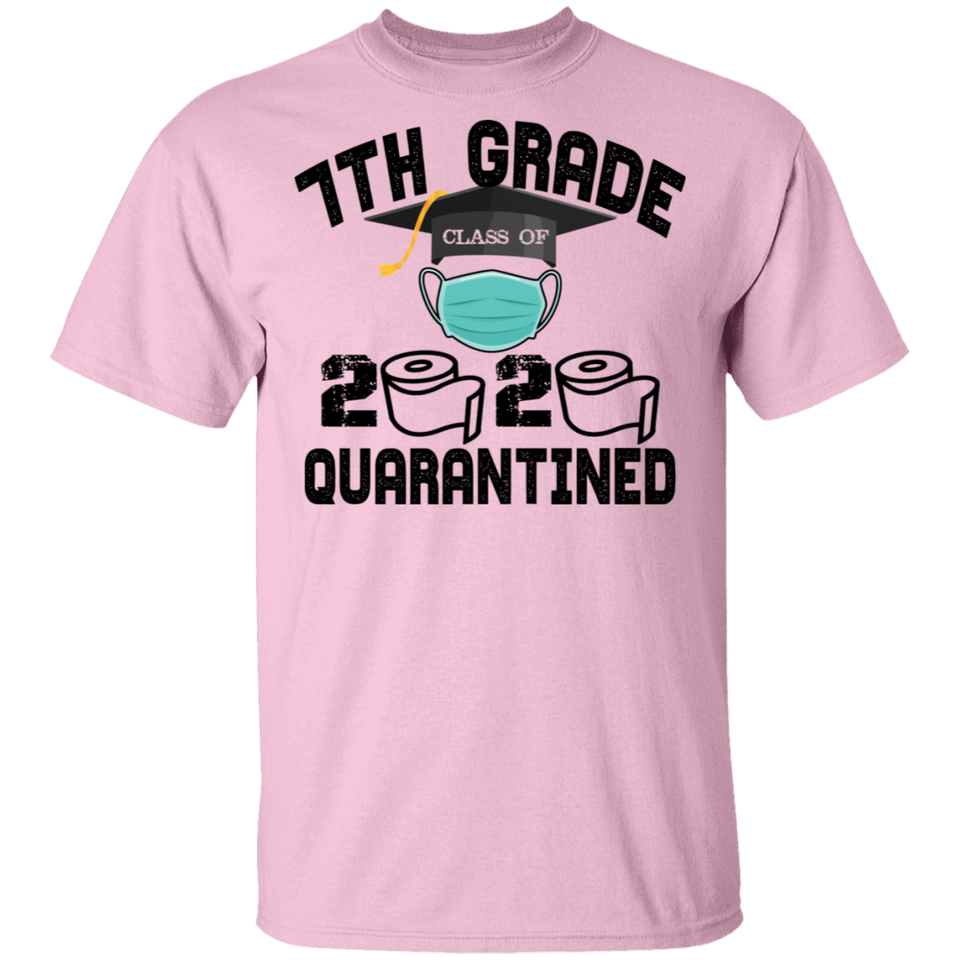 7th Grade Class of 2020 Quarantined T-Shirt Graduation Quarantine Shirt