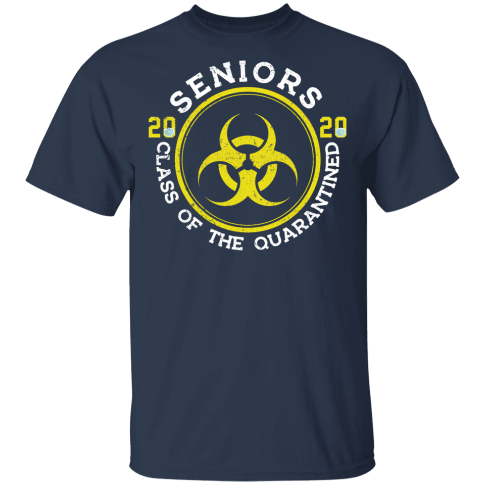 Senior Class of 2020 Graduation Shirt, Funny Quarantine Gift T-Shirt