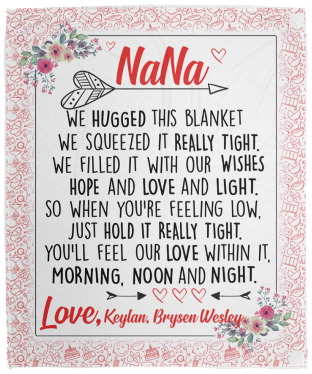 Keylan, Brysen Wesley - VPM Cozy Plush Fleece Blanket - 50x60
