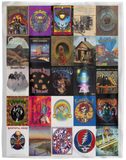 Grateful Dead Blanket, Grateful Dead Quilt, Fleece, Sherpa Blanket V3 VPL Cozy Plush Fleece Blanket - 60x80