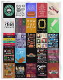 Friends Blanket, Friends Tv Show Signature Actors Thank You for The Memories Best Gift Christmas Blanket - Fleece Sherpa Blanket - Version 6 - VPL Cozy Plush Fleece Blanket - 60x80