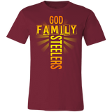 God Family Steelers T-Shirt Steelers Fan Unisex Jersey Short-Sleeve Tshirt