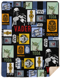 Dis-ney Blanket Star Blanket Wars, Yoda Story Character - Sherpa Blanket - 60x80