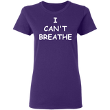 I Cant Breathe Mens Shirts Protest Tees Black Lives Matter END Police Brutality Now