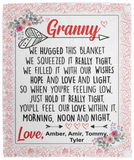Amber, Amir,Tommy,Tyler - VPM Cozy Plush Fleece Blanket - 50x60