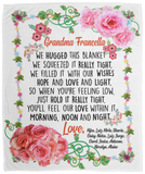 Luiz, Mirla, Sharin, Daisy. Nietos - VPM Cozy Plush Fleece Blanket - 50x60