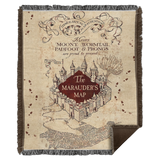 Marauder's Map - WB56 Woven Blanket - 50x60