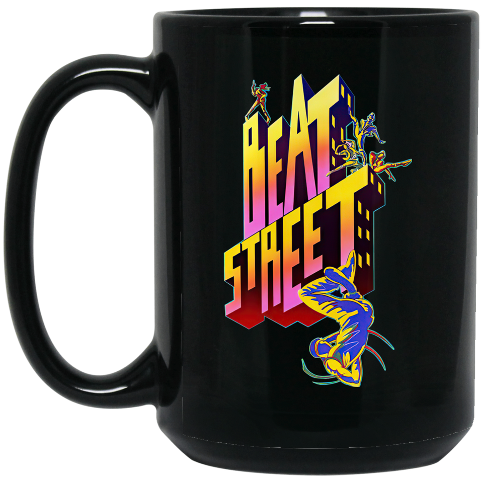 Beat Street Mug Hip Hop, Movie Coffee Mug Funny Gift Black Mug - BM15OZ 15 oz. Black Mug