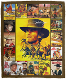 John Wayne Blanket, John Wayne all series Quilt, Fleece, Sherpa Blanket VPM Cozy Plush Fleece Blanket - 50x60