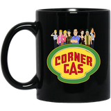 Funny Corner Gas Character Animation Mug Coffee Mug Funny Gift Black Mug 11oz