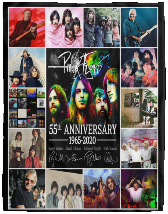 Pink Floyd Blanket, Pink Floyd Rock Band For Fans Fleece, Sherpa Blanket VPL Cozy Plush Fleece Blanket - 60x80