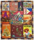 Philippines 4 Blanket Fleece Sherpa Quilt Supper Soft Lightweight Blanket for Bedroom Living Room Sofa - VPM Cozy Plush Fleece Blanket - 50x60