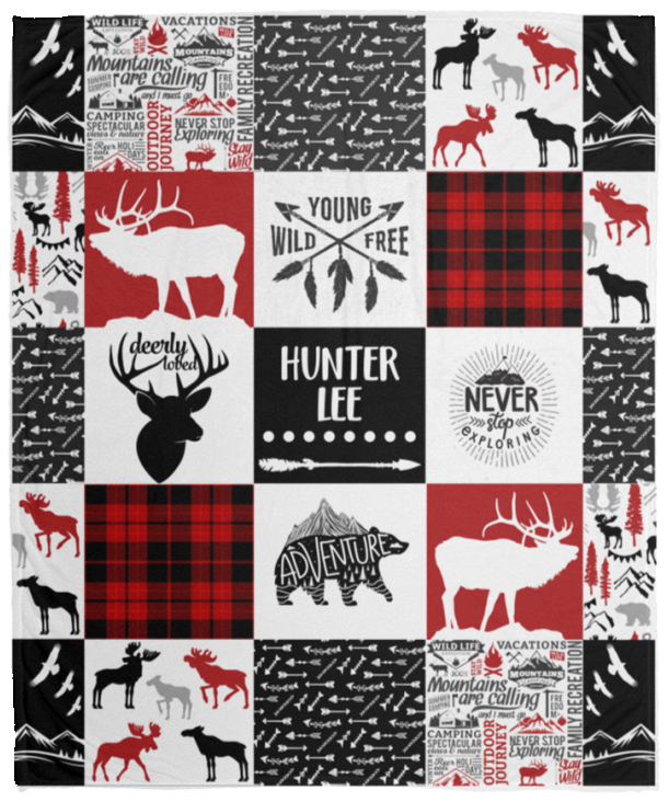 Hunter Lee - VPM Cozy Plush Fleece Blanket - 50x60