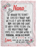 Efren, the Kids, the Grands and the Greats - VPL Cozy Plush Fleece Blanket - 60x80