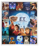 E.T. the Extra-Terrestrial Blanket, Steven Spielberg Fleece, Sherpa Blanket VPM Cozy Plush Fleece Blanket - 50x60