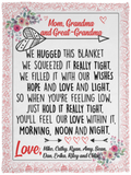 Mike, Cathy, Ryan, Amy, Sean, Dan, Erika, Riley and Chloe - VPS Cozy Plush Fleece Blanket - 30x40