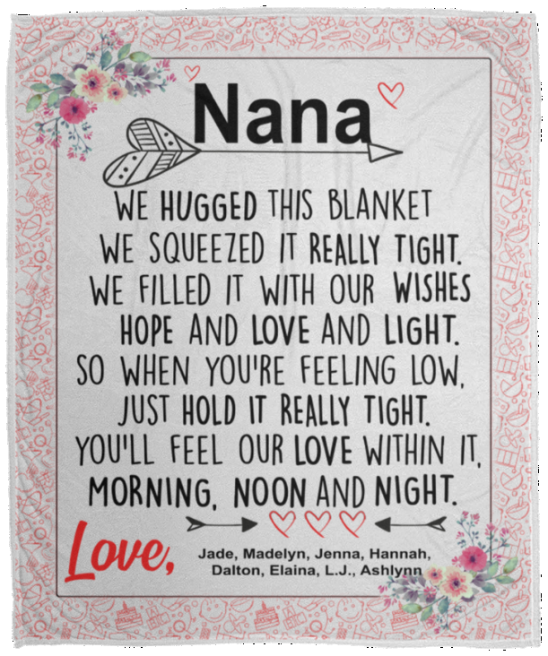 Jade, Madelyn, Jenna, Hannah, Dalton, Elaina, L.J., Ashlynn - VPM Cozy Plush Fleece Blanket - 50x60