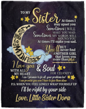 Little Sister Dora - VPL Cozy Plush Fleece Blanket - 60x80