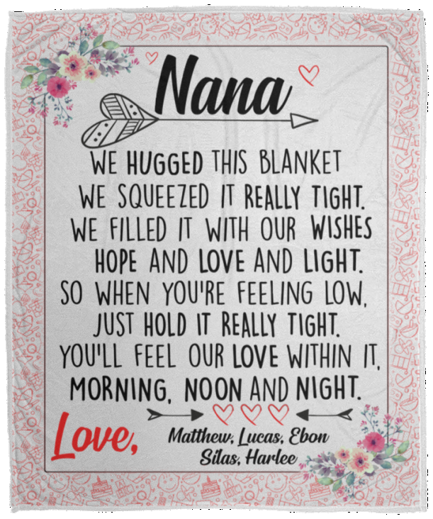 Matthew, lucas,Ebon VPM Cozy Plush Fleece Blanket - 50x60