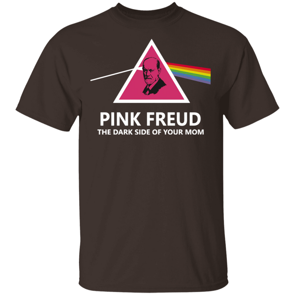 THITHO STORE Pink Freud The Dark Side of Your Mom T-Shirt