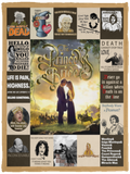 The Princess Bride Blanket The Princess Bride Movies Fleece Sherpa Blanket VPS Cozy Plush Fleece Blanket - 30x40