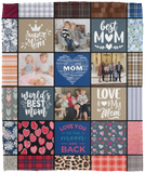 Love you to the moon and back - VPM Cozy Plush Fleece Blanket - 50x60