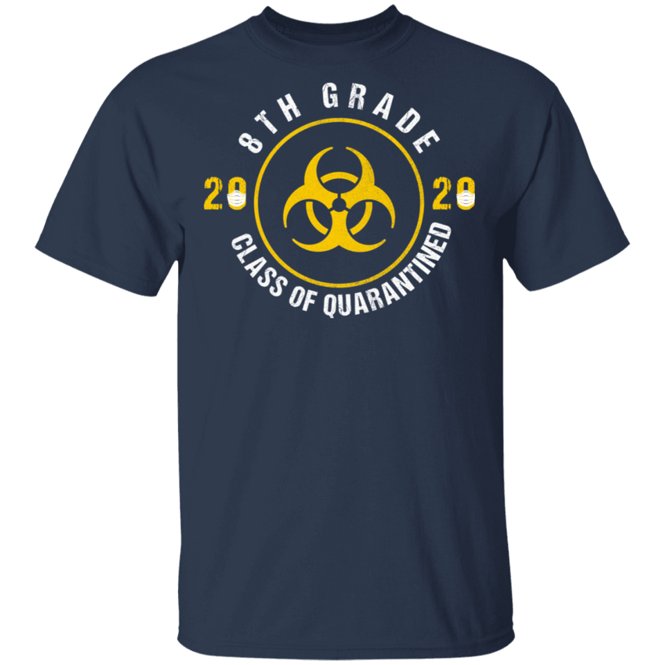 8th Birthday Class of 2020 Quarantined Shirt, Grade Class of 2020 T-Shirt