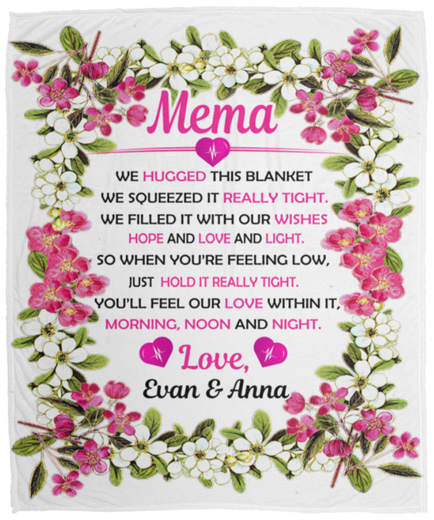 Evan & Anna - VPM Cozy Plush Fleece Blanket - 50x60