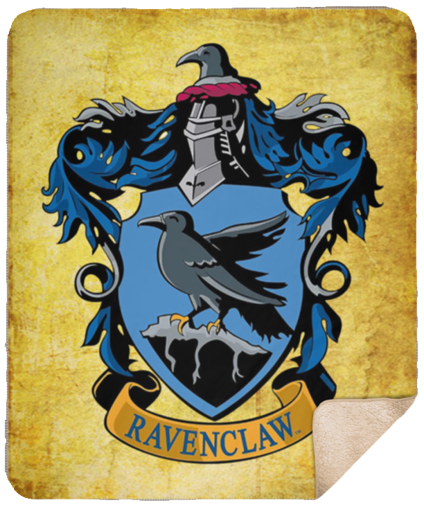 Ravenclaw Blanket, Harry Potter Blanket, Harry Potter Quilt - Cozy Plush Fleece - SHM Sherpa Blanket - 50x60