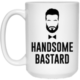 Jyotis - Handsome Bastard Mug Funny Coffee Mug Funny Gift Husband Gift Boyfriend Gift 15Oz