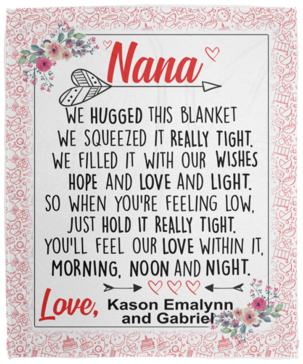 Kason Emalynn and Gabriel - VPM Cozy Plush Fleece Blanket - 50x60