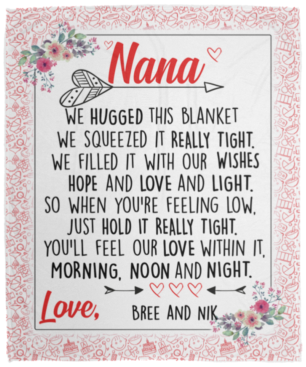 Bree and Nik - VPM Cozy Plush Fleece Blanket - 50x60