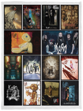 Korn Quilt Fleece Sherpa Throw Blanket for Bedroom Living Room Sofa VPS Cozy Plush Fleece Blanket - 30x40