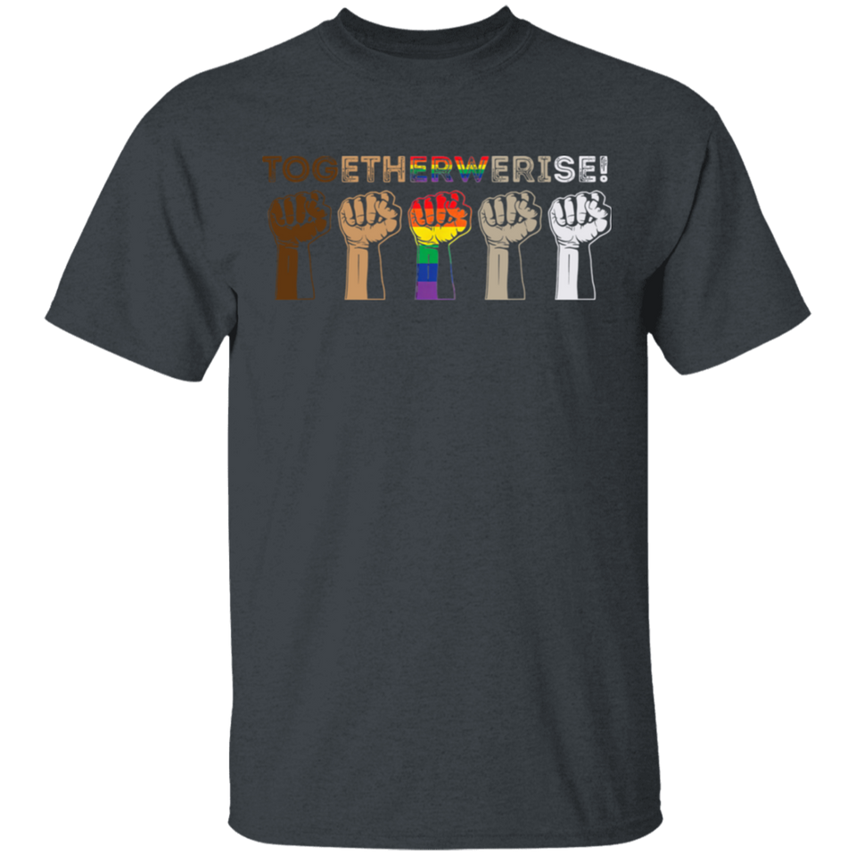 Together We Rise - Black Lives Matter T Shirt