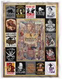 The Princess Bride Blanket Quilt Fleece Sherpa Throw Blanket VPL Cozy Plush Fleece Blanket - 60x80