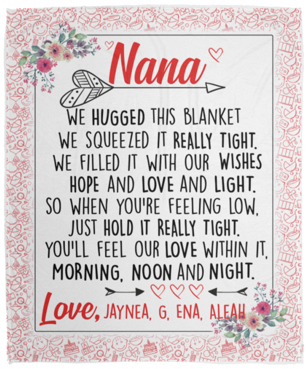Jaynea, G, Ena, Aleah - VPM Cozy Plush Fleece Blanket - 50x60