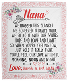 Jaynea, G, Ena, Aleah - VPM Cozy Plush Fleece Blanket - 50x60