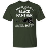 Jennifer Corrigan Mens Oakland California 1966 Black Panther Party Tshirt T-Shirt T Shirt