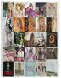 Taylor Swift Quilt Blanket Fleece Sherpa Throw Blanket Quilt Blanket - VPL Cozy Plush Fleece Blanket - 60x80