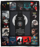 American Werewolf In London Blanket Quilt Fleece Sherpa Blanket - VPM Cozy Plush Fleece Blanket - 50x60