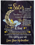 Your big brother - VPL Cozy Plush Fleece Blanket - 60x80