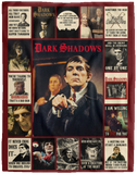Dark Shadows TV Series Blanket, Dark Shadows Fleece, Sherpa Blanket VPL Cozy Plush Fleece Blanket - 60x80