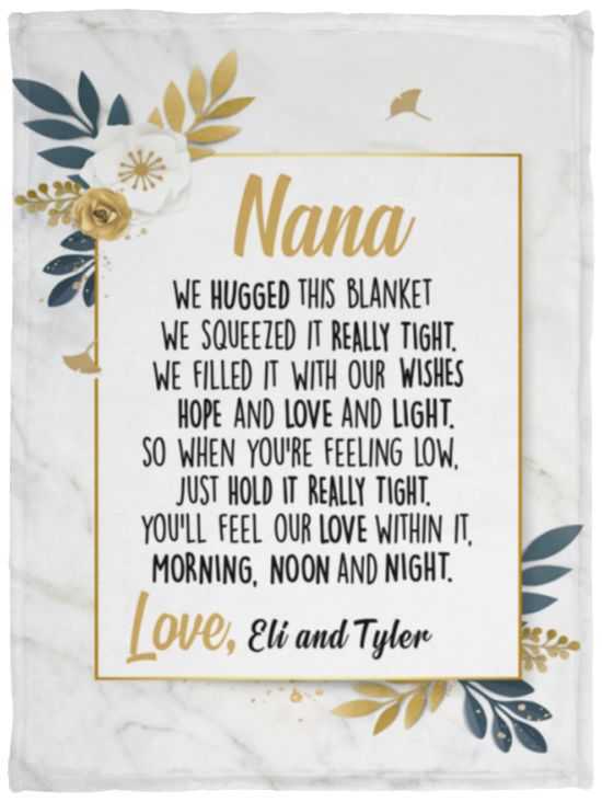Eli and Tyler - VPS Cozy Plush Fleece Blanket - 30x40