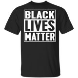 Black Lives Matter T-Shirt I Cant Breathe All Size (S-5XL) + Color White BLM - Mens