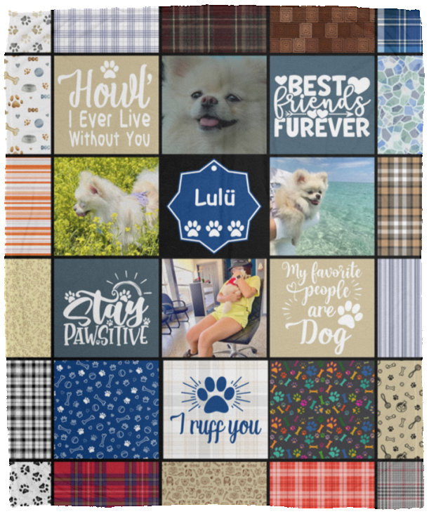 Lulü - VPM Cozy Plush Fleece Blanket - 50x60