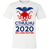 Cthulhu 2020 No Lives Matter T Shirt, Cthulhu T Shirt - 3001C Unisex Jersey Short-Sleeve T-Shirt