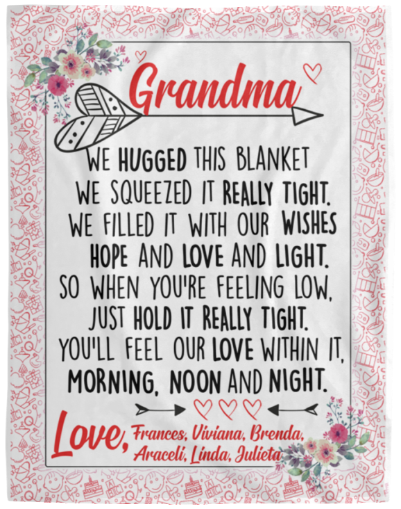 Frances,Viviana,Brenda,Araceli,Linda,Juliet - VPL Cozy Plush Fleece Blanket - 60x80
