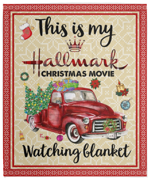 Mr.Jyotis This is My Christmas Movie Watching Blanket, This is My Movie Watching Blanket, This is My Christmas Movie Blanket, Christmas Blankets Gift for Christmas Version 3 - VPM Cozy Plush Fleece Blanket - 50x60