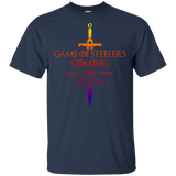 Game of Steelers Coming for Seven T-Shirt, Funny T-shirt for Steelers Fans G200 Gildan Ultra Cotton T-Shirt